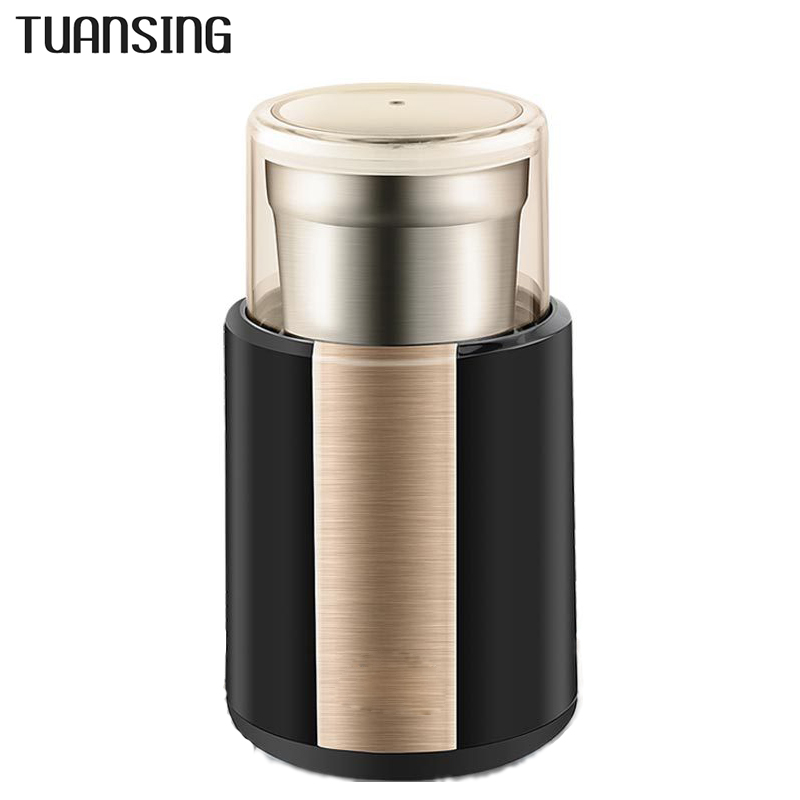 Tuansing 220 v 다기능 가정용 전기 커피 콩 그라인더 스파이스 메이커 그라인딩 머신 신속한 커피 그라인더 밀